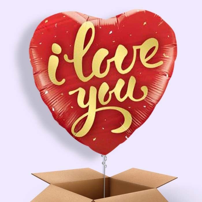 Foil Balloon I Love You/ Te Amo Pqt/10pcs -JJBH-1804741